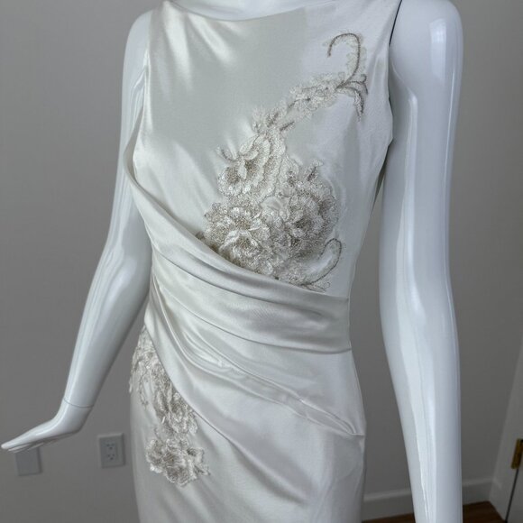 david fielden sample wedding dress bridal gown - Picture 6 of 12